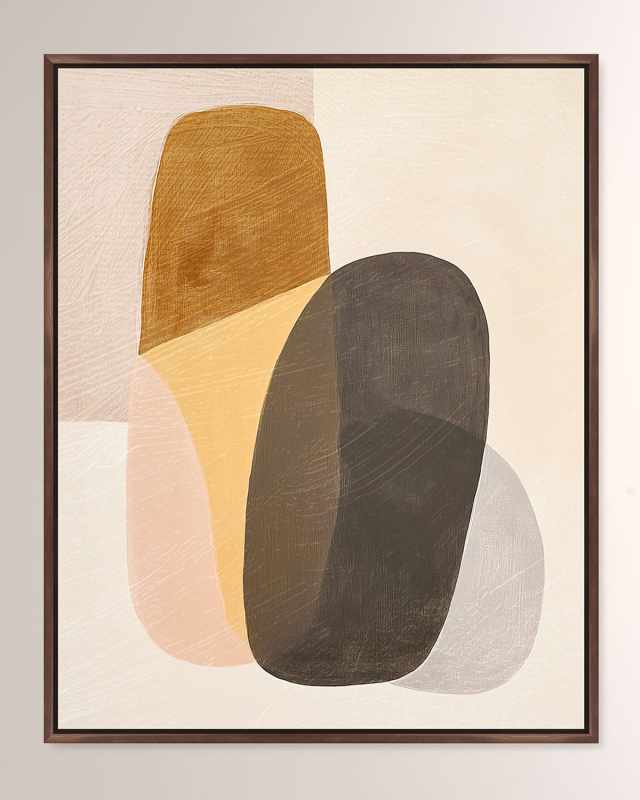 "Soft Arches II" Framed Giclee on Canvas